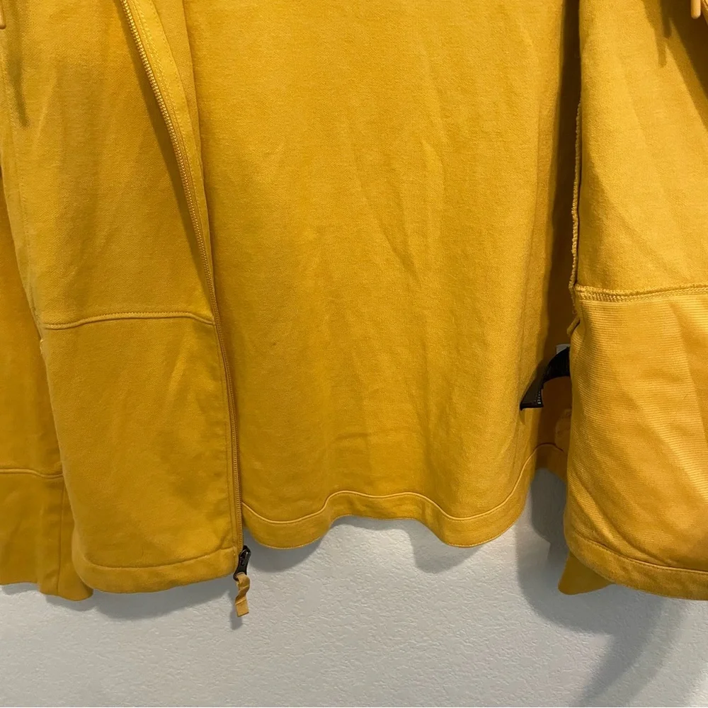 The North Face Mustard Yellow Zip Hoodie Jacket Women Small Outdoor - Picture 9 of 14
